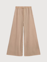 Hose Kelaani Beige Frau Baumwolle | Bewaffnete Engel