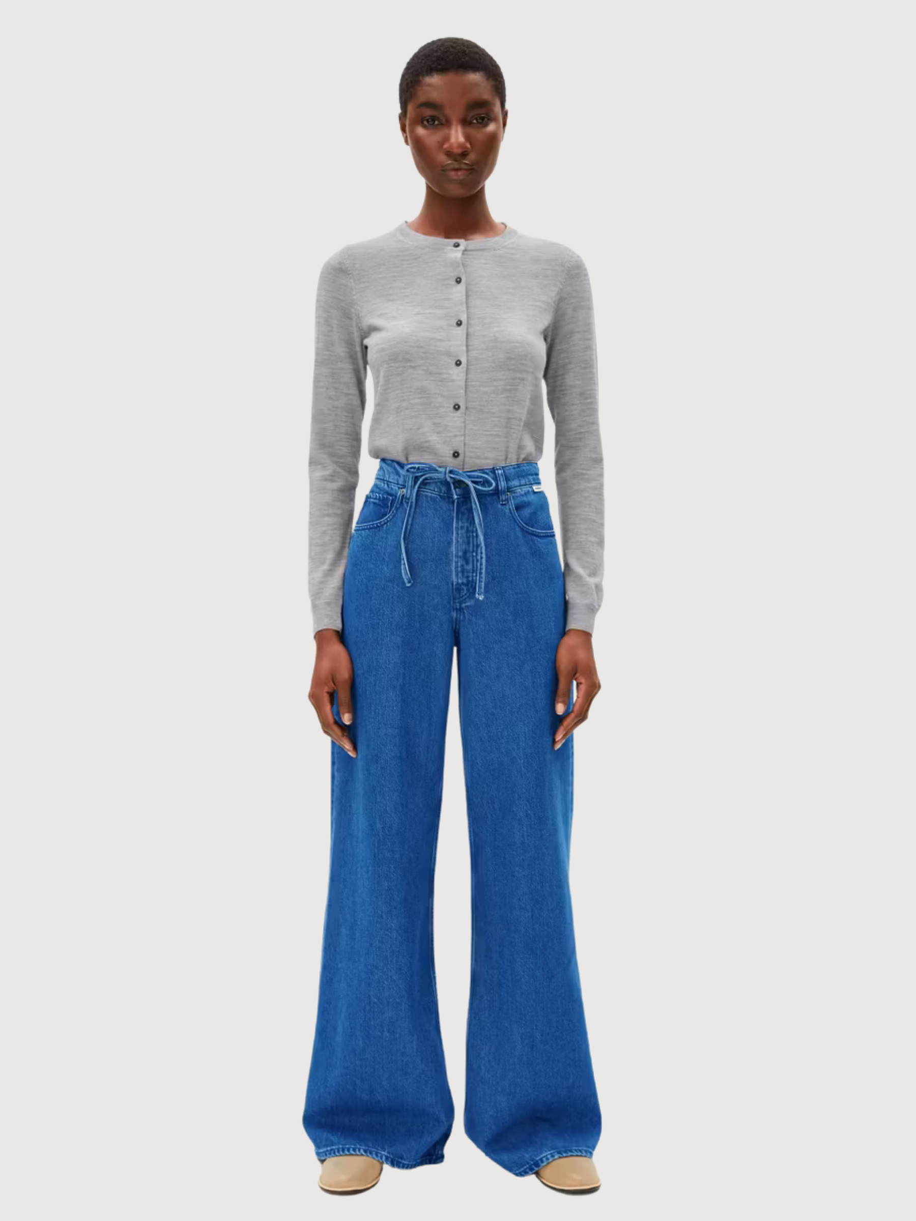 Astraeaas Wide Jeans Blau Frau | Armedangels