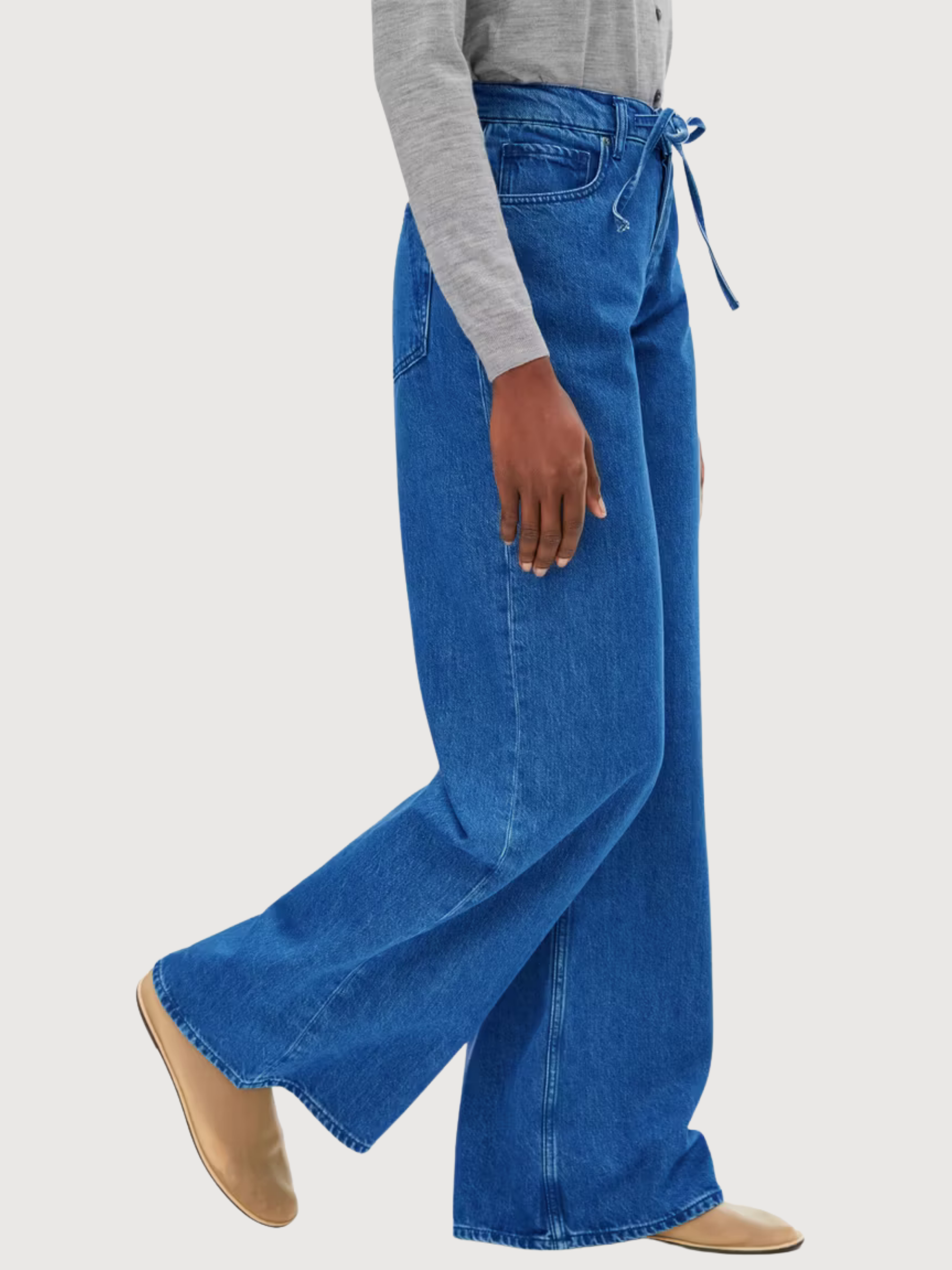 Astraeaas Wide Jeans Blau Frau | Armedangels