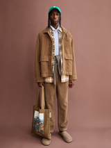 Jacket Avaan Brown Man Cotton | Armedangels