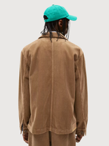 Jacket Avaan Brown Man Cotton | Armedangels