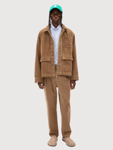 Jacket Avaan Brown Man Cotton | Armedangels