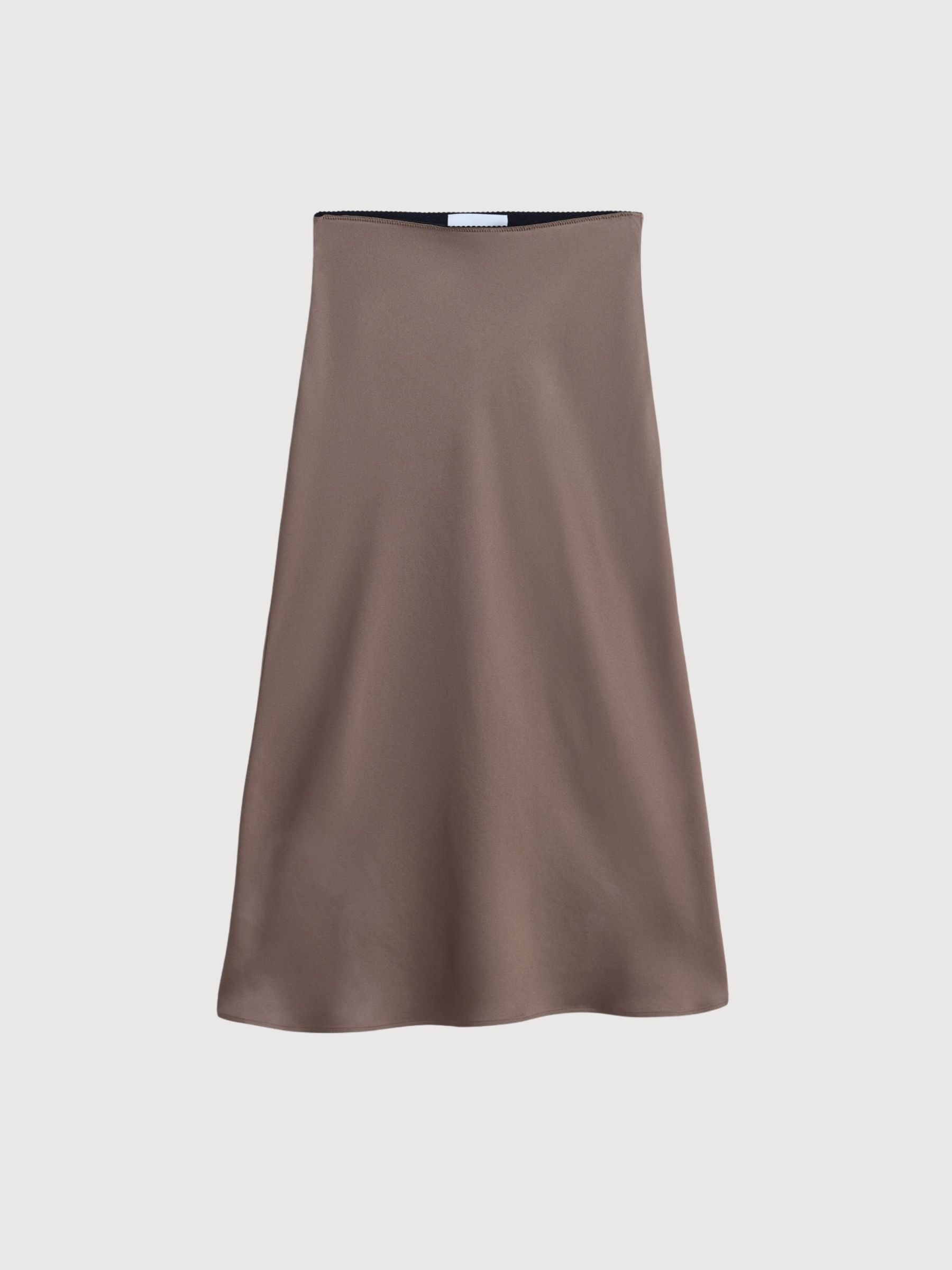 Gonna Lenovaa Raso Crema Noce | Armedangels