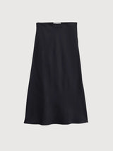 Satin slip Skirt Lenovaa Black | Armedangels
