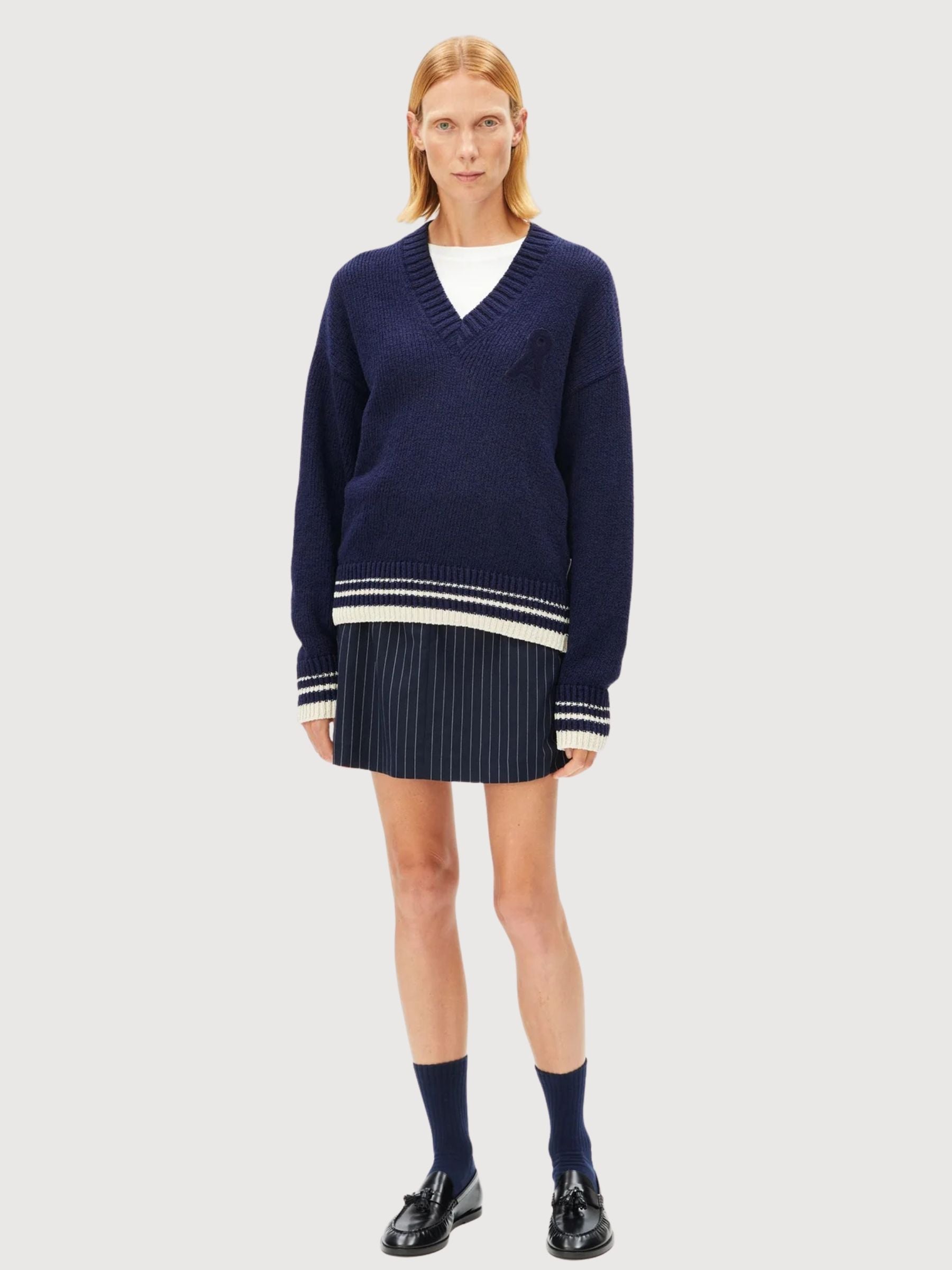 KnitIconic College Tinted Navy | Armedangels