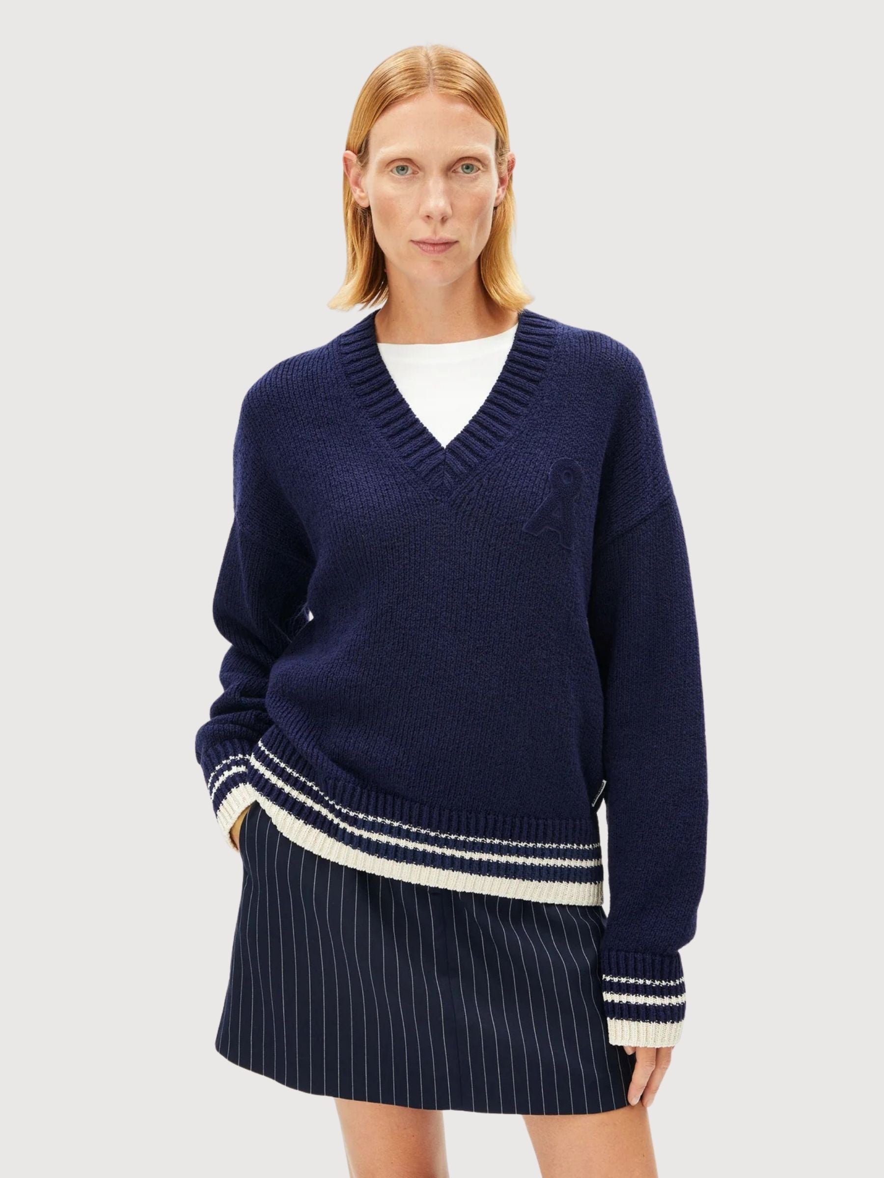 KnitIconic College Tinted Navy | Armedangels
