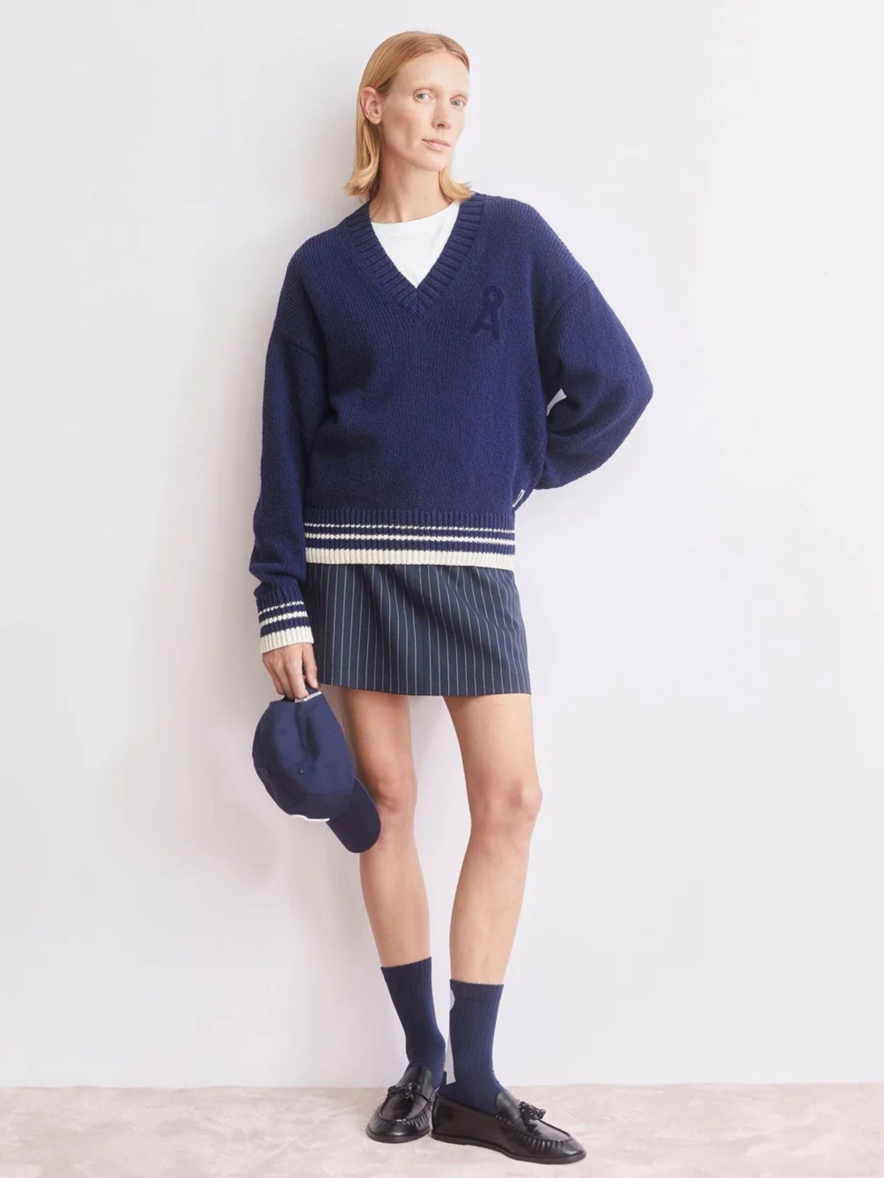 KnitIconic College Tinted Navy | Armedangels