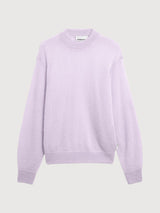 Mohair Blend Knit Sweater Moonlit Lilac | ARMEDANGELS