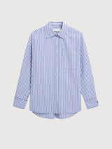 Shirt Stripe Loose Morning Sky | Armedangels