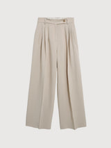 Lino Pant Kaayua Donna Sandstone | Armedangels