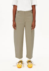 Barrel Leg Twill Pant Light Sage | ARMEDANGELS
