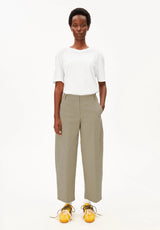 Barrel Leg Twill Pant Light Sage | ARMEDANGELS