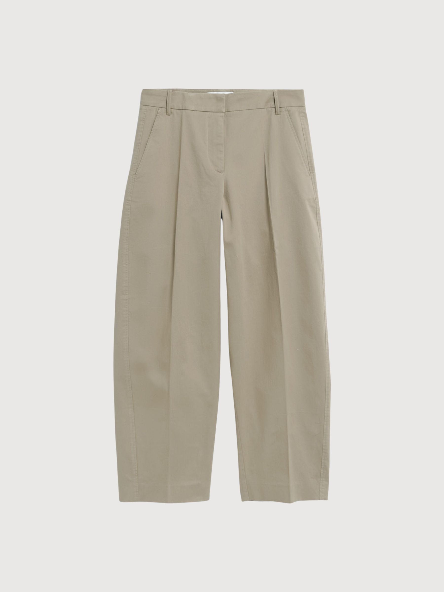 Barrel Leg Twill Pant Light Sage | ARMEDANGELS