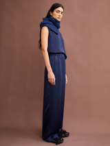 Trouser Jonvaalie Dark Blue Woman | Armedangels