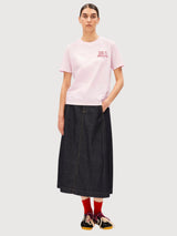 T-Shirt Lualaa Embro Pink Mist | Armedangels