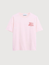 Maglietta Lualaa Embro Pink Mist | Armedangels