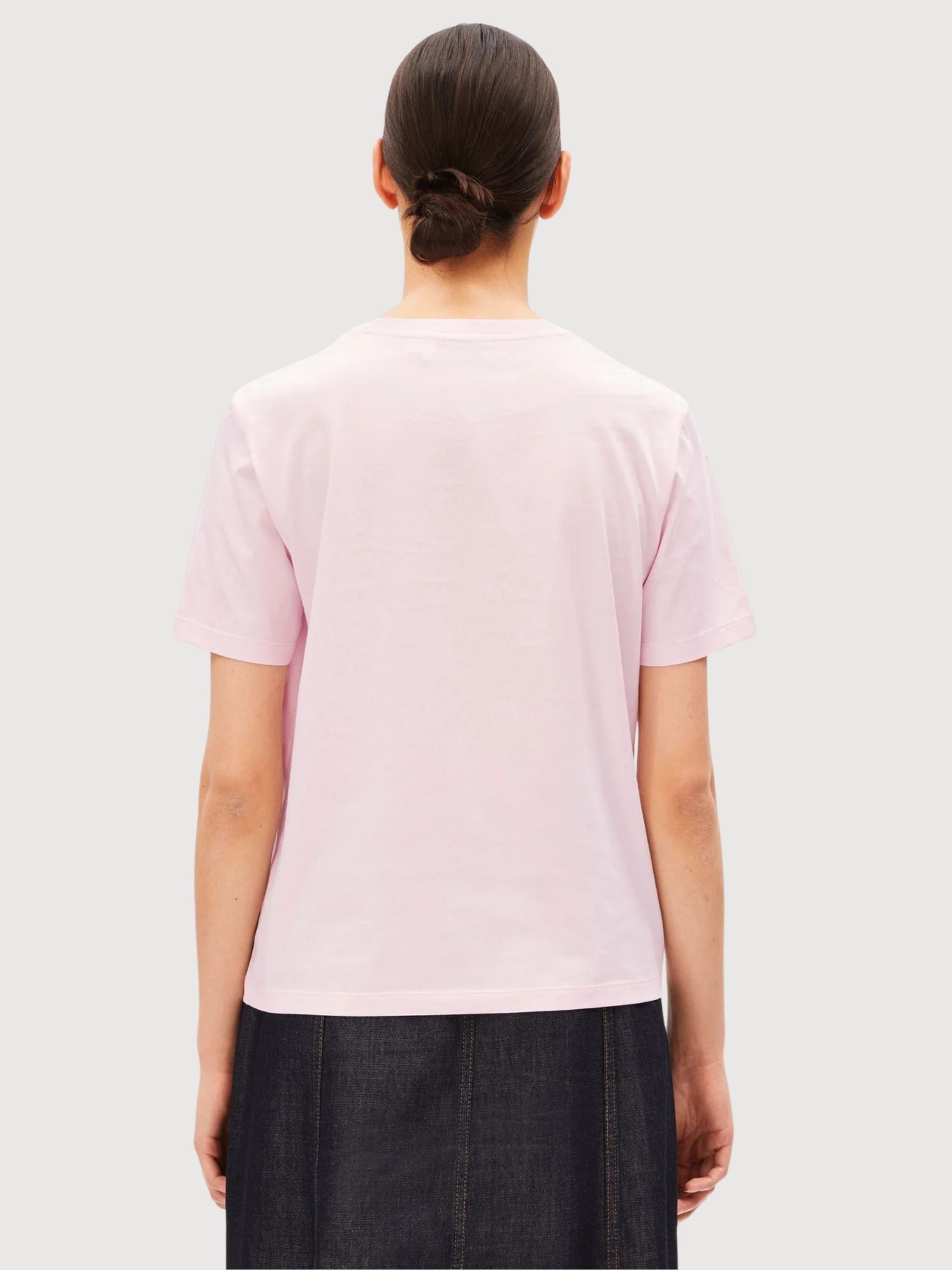 Maglietta Lualaa Embro Pink Mist | Armedangels