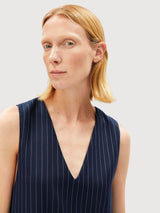 Dress Pinaafo Pinstripe Night Sky | Armedangels