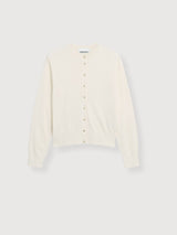 Fine Knit Cardigan Oatmilk | Armedangels