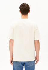 Maarkos Heavy Weight T-Shirt Oatmilk | ARMEDANGELS