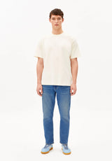 Maarkos Heavy Weight T-Shirt Oatmilk | ARMEDANGELS