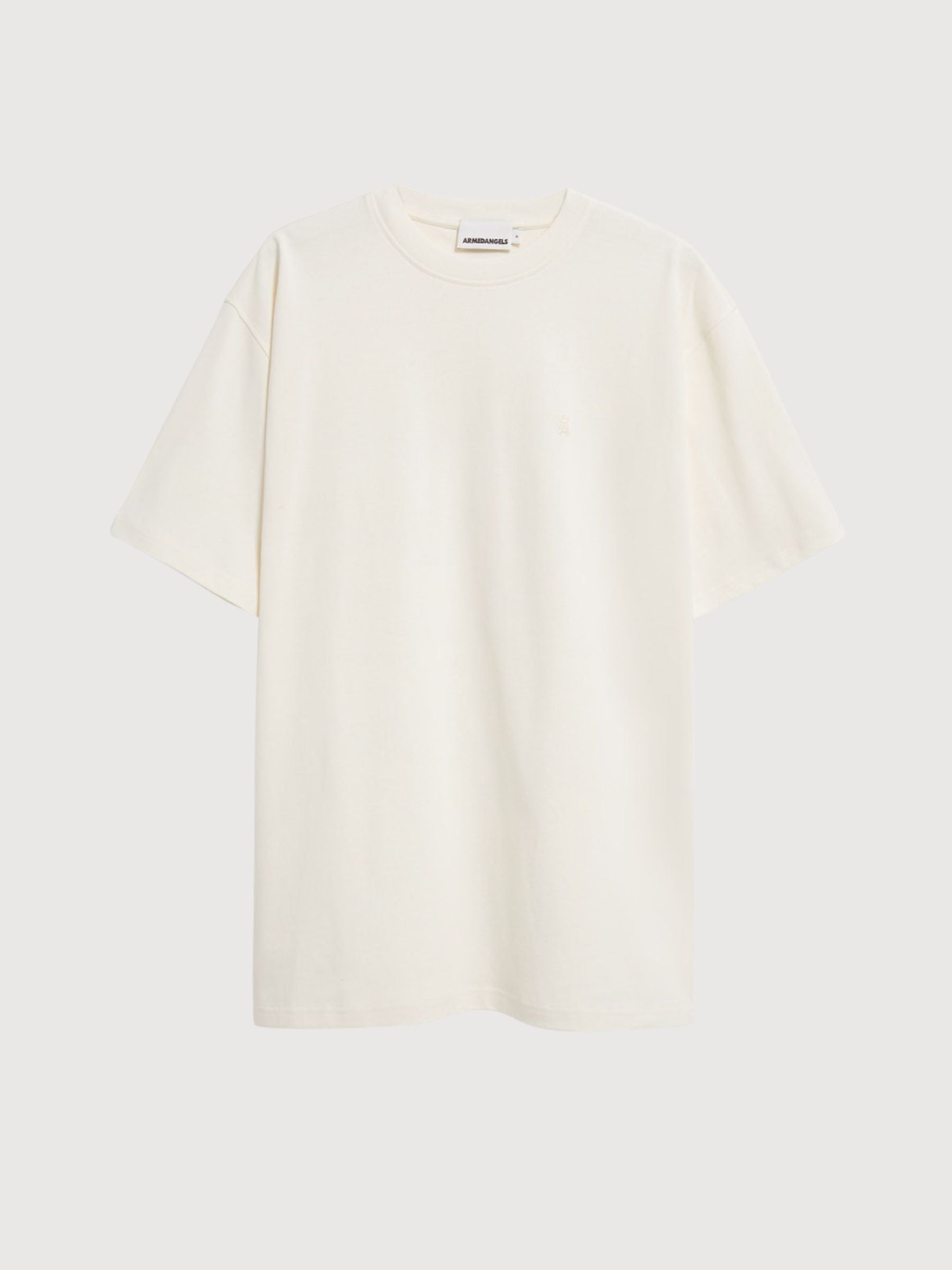 Maarkos Heavy Weight T-Shirt Oatmilk | ARMEDANGELS