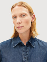 Denim Blouse Aurelaa Eau | Armedangels