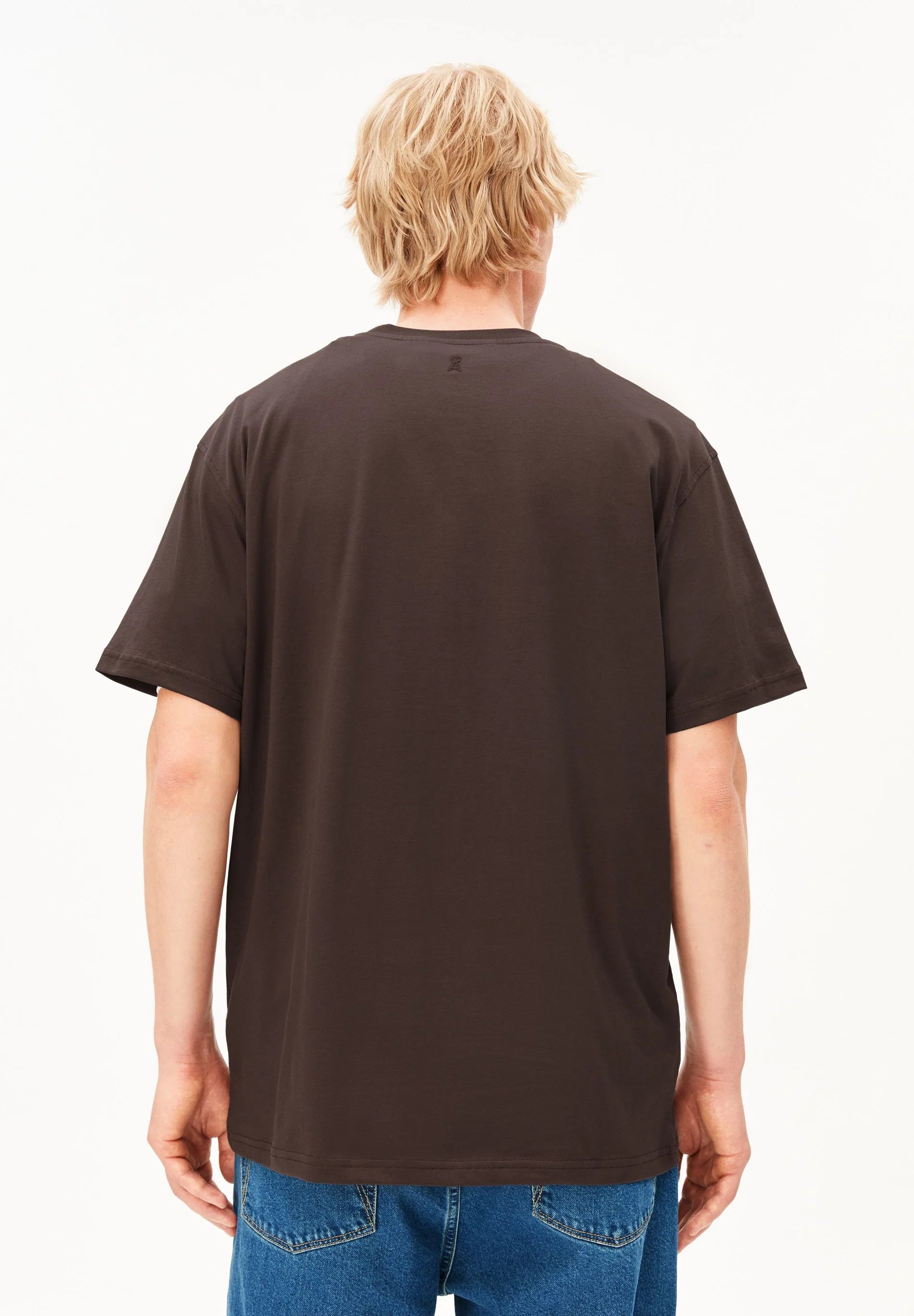 Maarkos Mid Weight T-Shirt Claystone | ARMEDANGELS