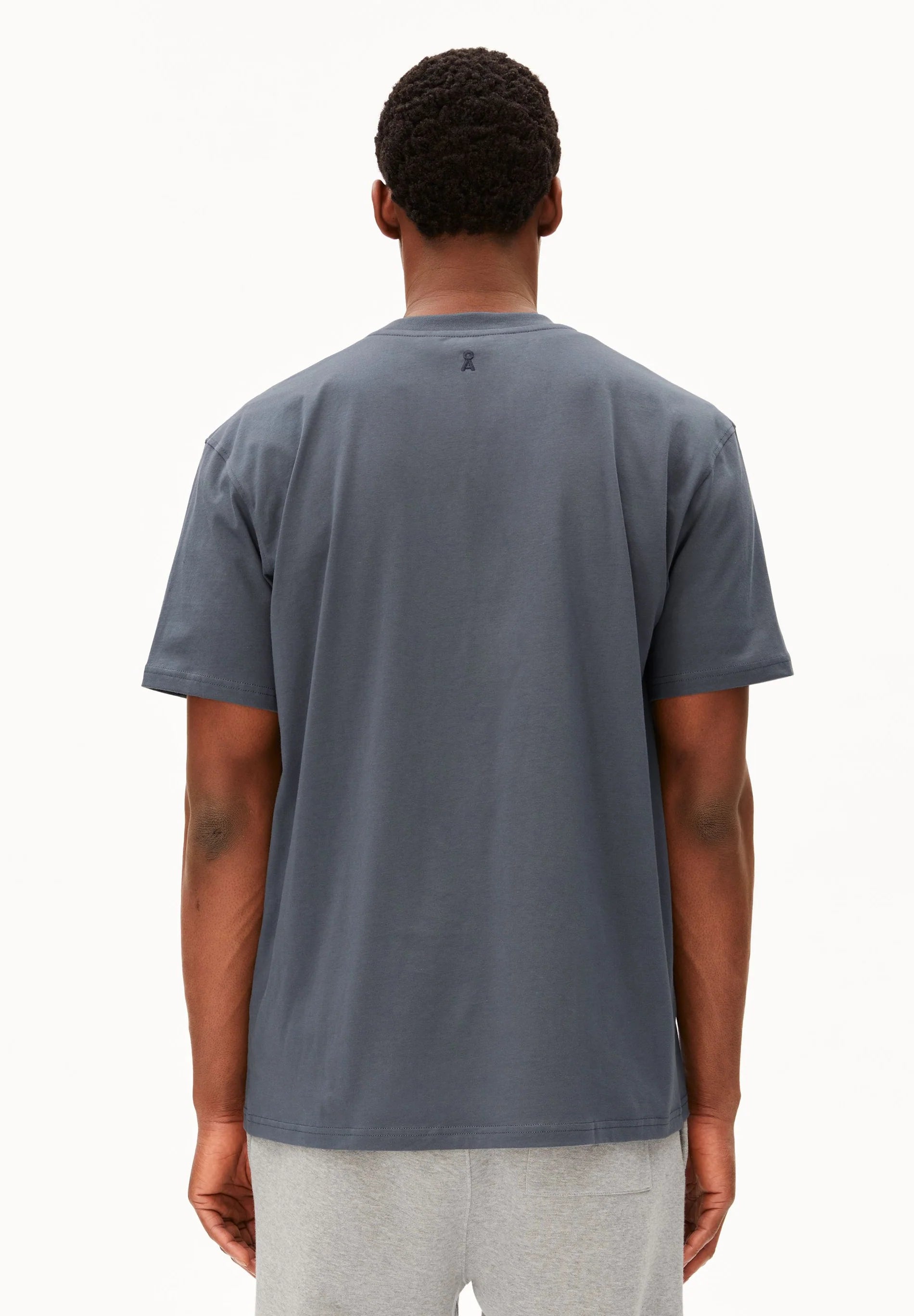 Maarkos Mid Weight T-Shirt Moonshadow | ARMEDANGELS