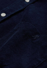 Corduroy Longsleeve Shirt Tinted Navy | ARMEDANGELS
