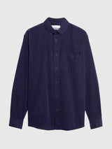 Corduroy Longsleeve Shirt Tinted Navy | ARMEDANGELS