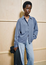 Efinaraa Ecovero Blouse Dusty Moon | ARMEDANGELS