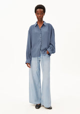 Efinaraa Ecovero Blouse Dusty Moon | ARMEDANGELS