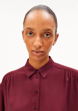 Efinaraa Ecovero Blouse Velvet Red | ARMEDANGELS
