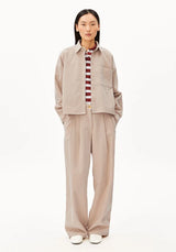 Nalaani Corduroy Blouse Soft Honey | ARMEDANGELS