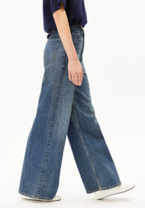Athenaas High Waist Wide Jean Ligure | ARMEDANGELS