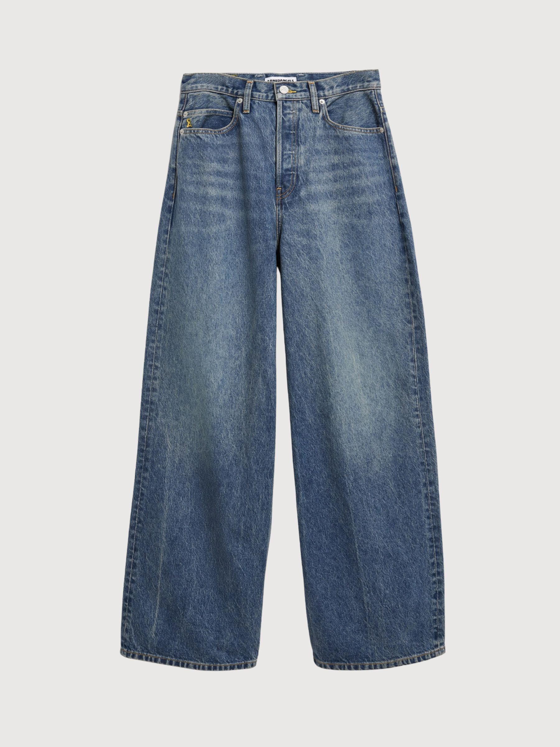 Athenaas High Waist Wide Jean Ligure | ARMEDANGELS