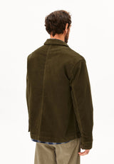 Corduroy Bakers Blazer Dark Earth | ARMEDANGELS