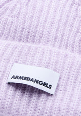 Mohair Blend Beanie Moonlit Lilac | ARMEDANGELS