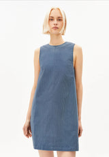 Corduroy Mini Dress Dusty Moon | ARMEDANGELS