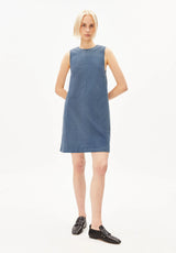 Corduroy Mini Dress Dusty Moon | ARMEDANGELS