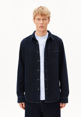 Welt Pocket Denim Shirt Aube | ARMEDANGELS