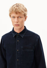 Welt Pocket Denim Shirt Aube | ARMEDANGELS