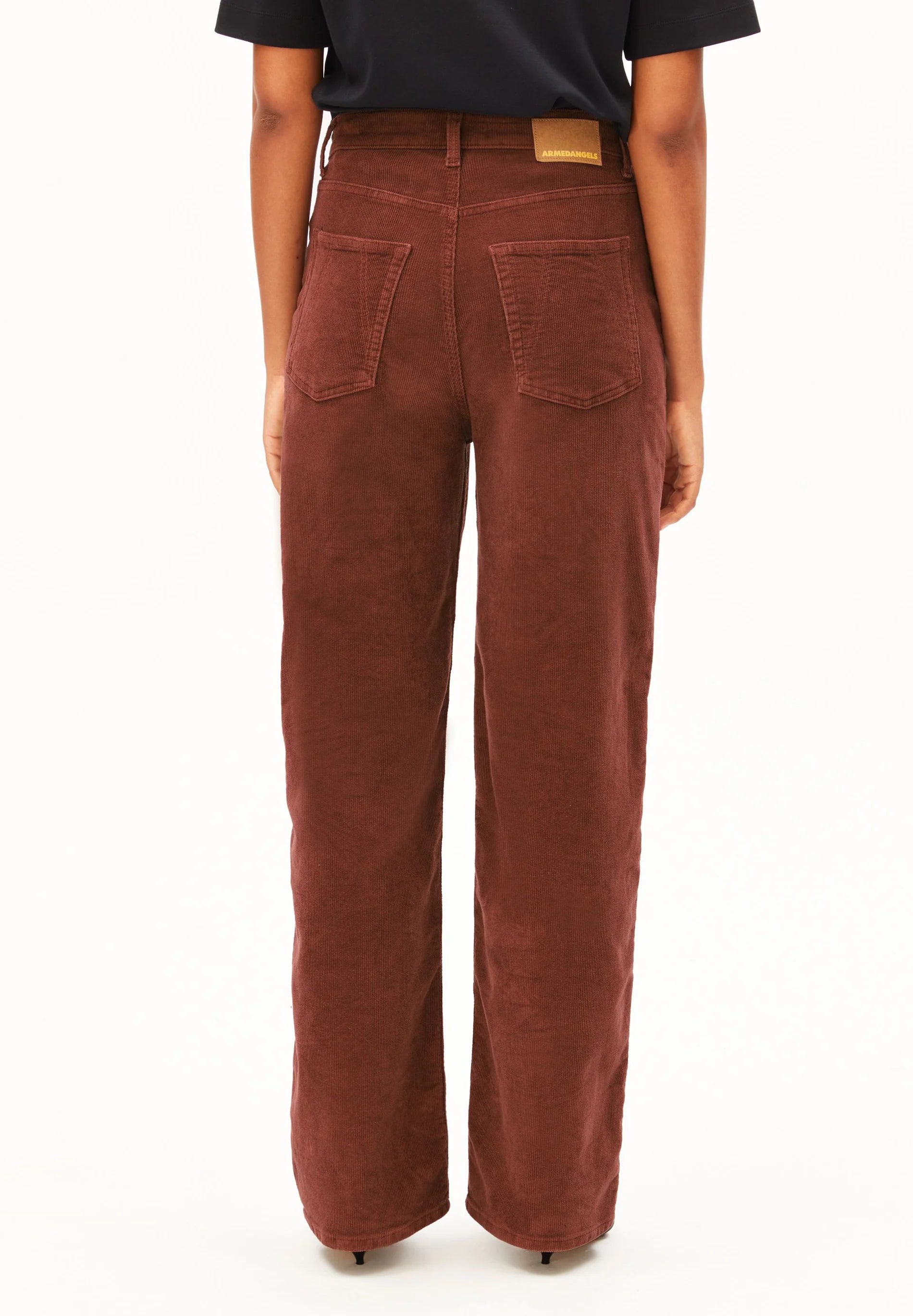 Enijaa Corduroy Pant Rustwood | ARMEDANGELS