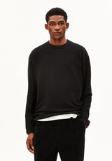 Maarkos Waffle Longsleeve Black | ARMEDANGELS