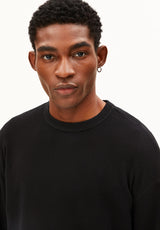 Maarkos Waffle Longsleeve Black | ARMEDANGELS