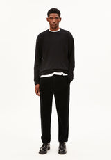Maarkos Waffle Longsleeve Black | ARMEDANGELS