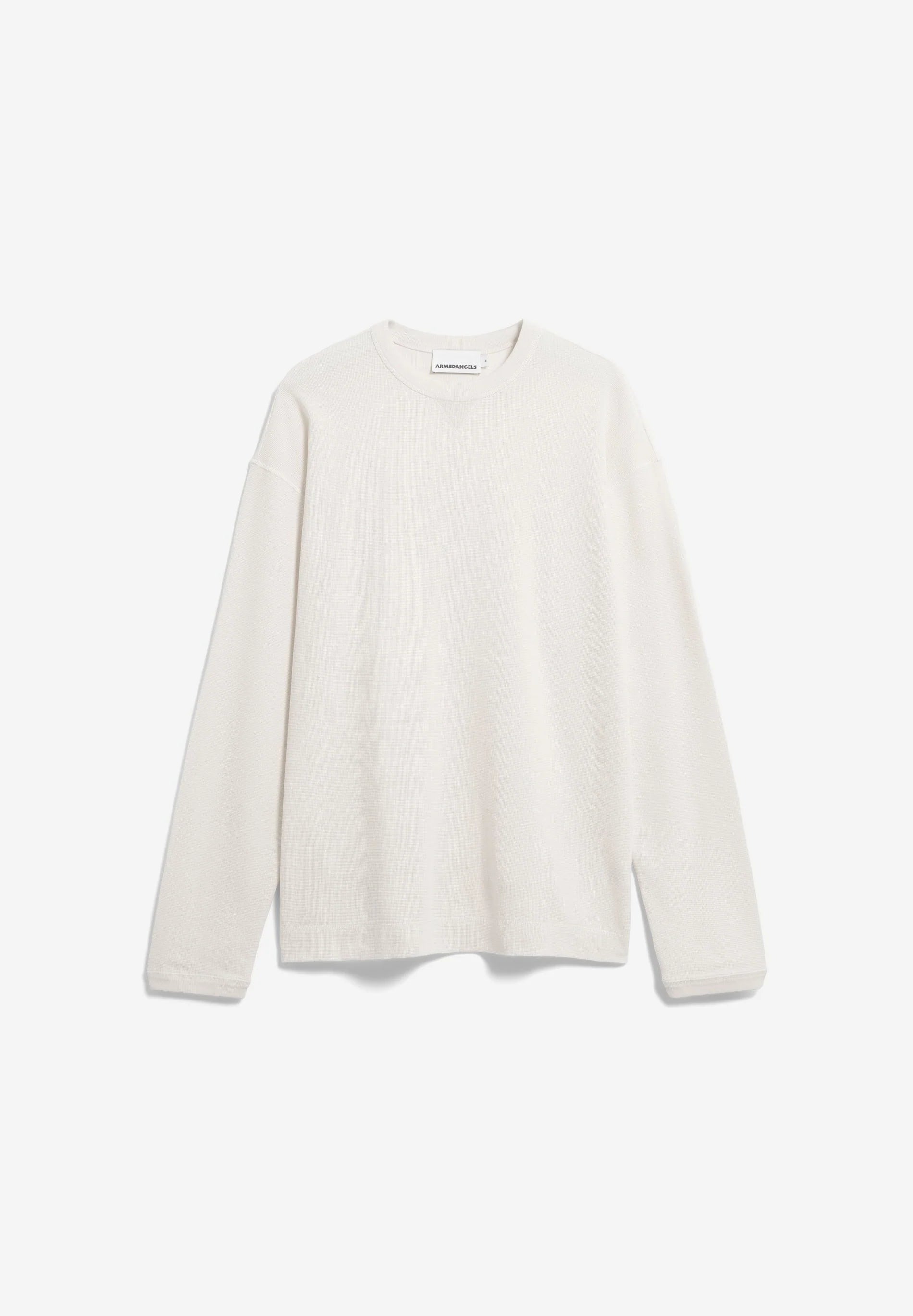 Maarkos Waffle Longsleeve Pure | ARMEDANGELS