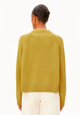 Wool Knit Sweater Mosslace | ARMEDANGELS