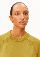 Wool Knit Sweater Mosslace | ARMEDANGELS